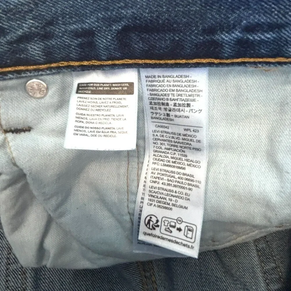 You Get BOTH! Nearly New Levis 550 Jeans W 30 L 29 Relaxed Fit 100% Cotton